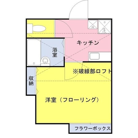 西日暮里駅 徒歩10分 1階の物件間取画像